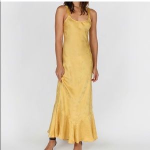 Réalisation Par The Allegra Dress - Yellow Dragon